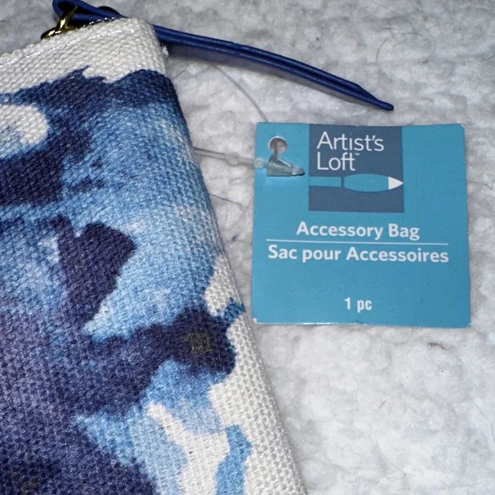 Pencil Pouch Colorful Canvas Inspirational Adventure Accessory Makeup Bag
